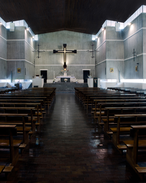 Sant’Enrico, San Donato Milanese (Ignazio Gardella, 1962-65)